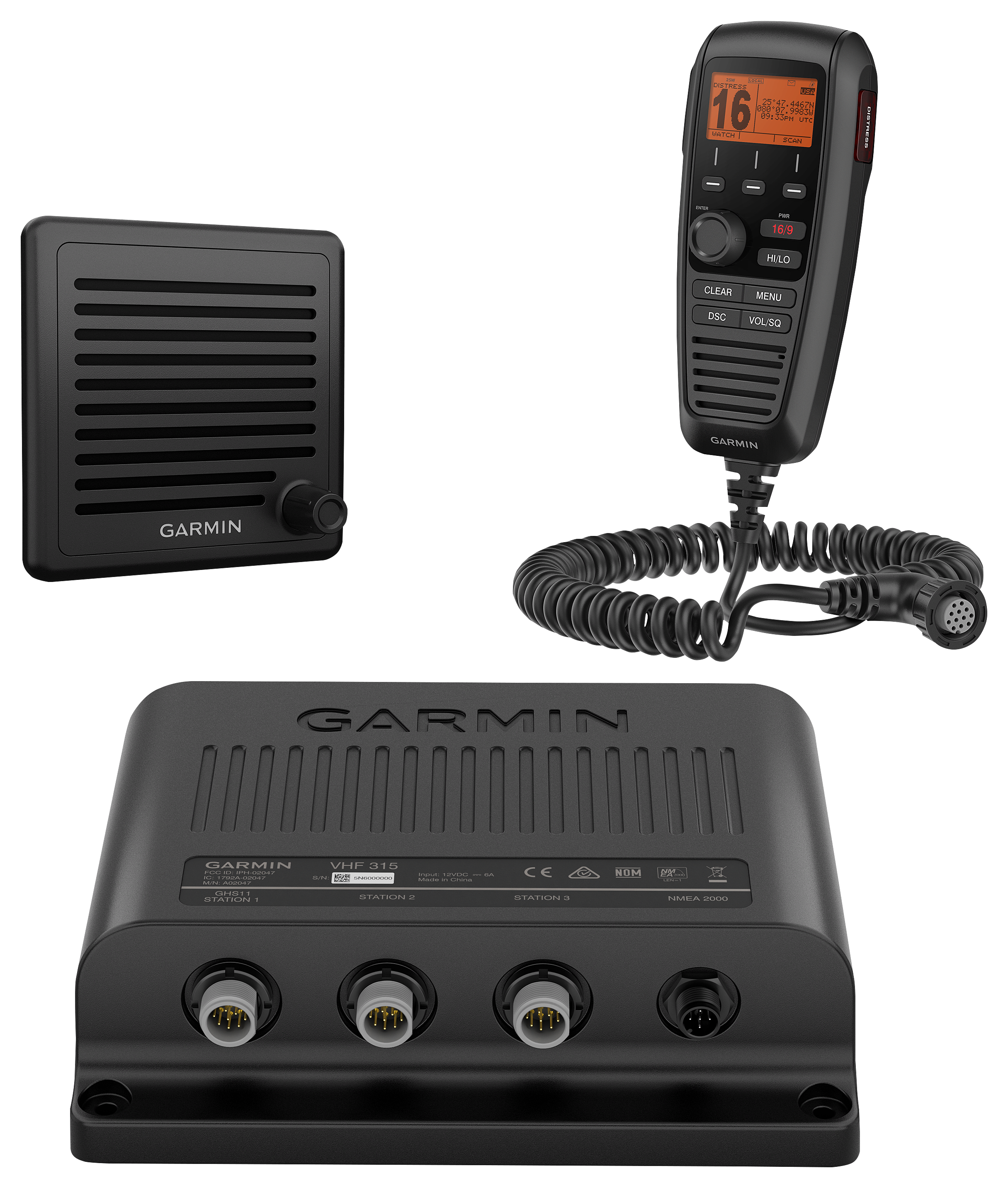 Garmin VHF 315 Marine Radio Cabela's